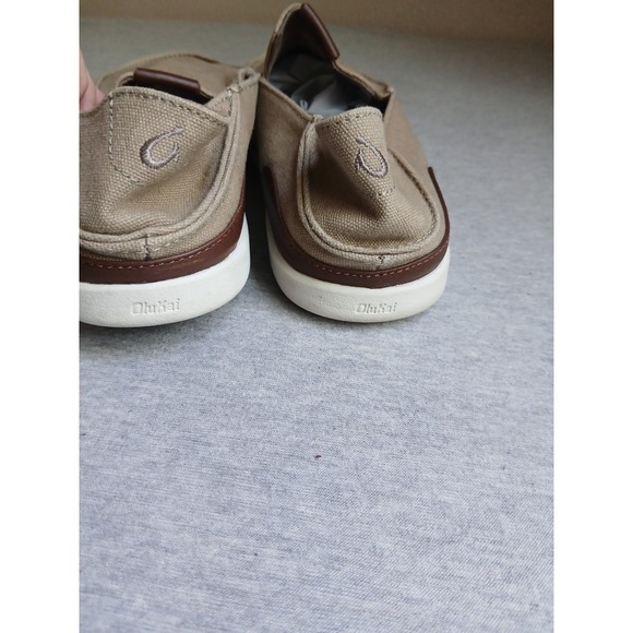 Olukai Shoes Mens 9 Manual Slip On Comfort Canvas Comfort Casual Preppy main image 10